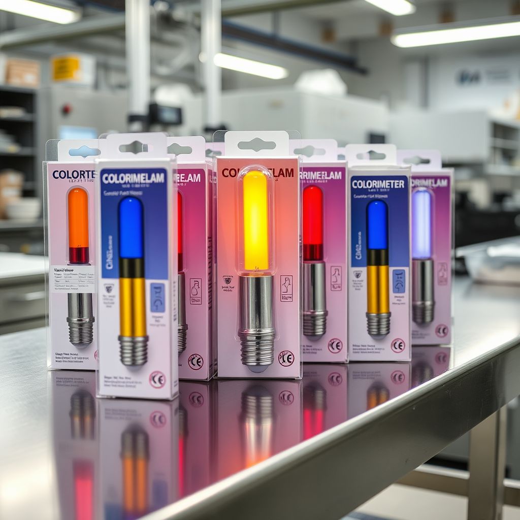 Lamparas para Colorimetro